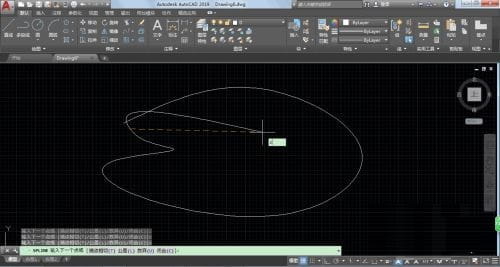 AutoCAD2019怎么畫樣條曲線?-7 AutoCAD2019怎么畫樣條曲線?
