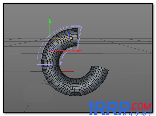 C4D建模彎曲管道模型的圖文教程-7