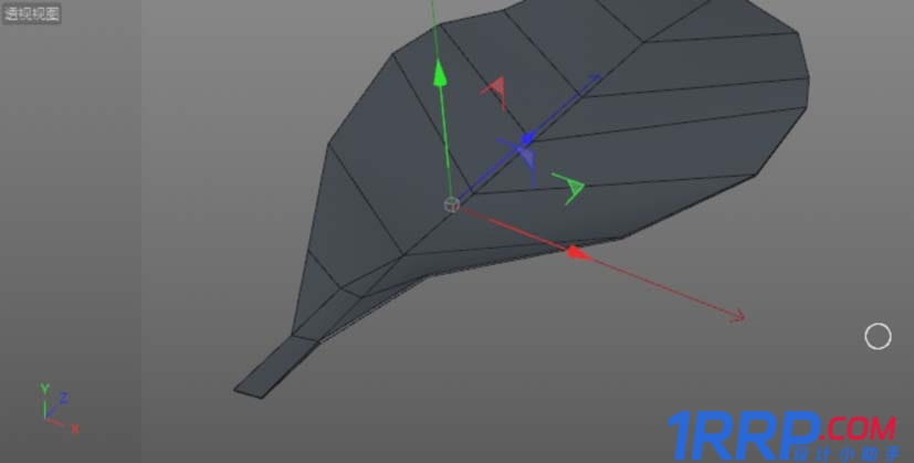 C4D設計實例教程：C4D畫一片綠色葉子的方法-7